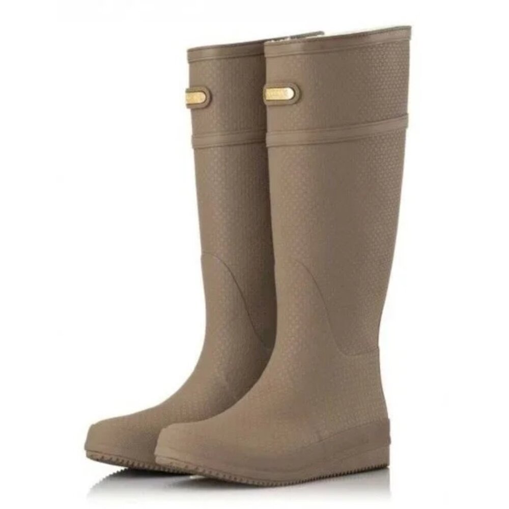 MoovBoot Tall Rubber/Sheepskin Winter Boots